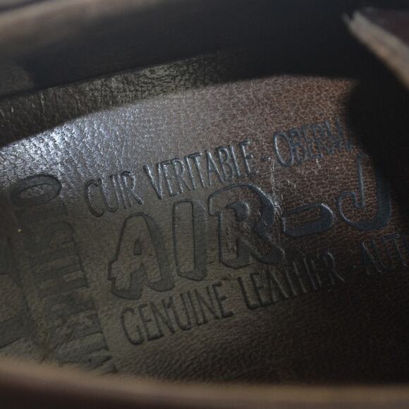 Mephisto Mens Dark Brown Dress Shoes Lace Up France Size 8 - Picture 9 of 14